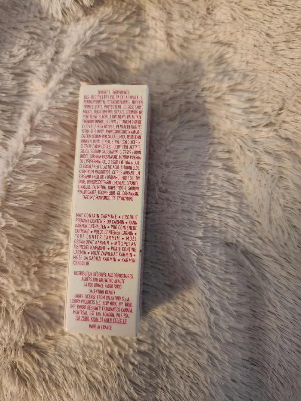 Valentino Puffer Shimmer Lip Gloss - 122A WARM IT UP